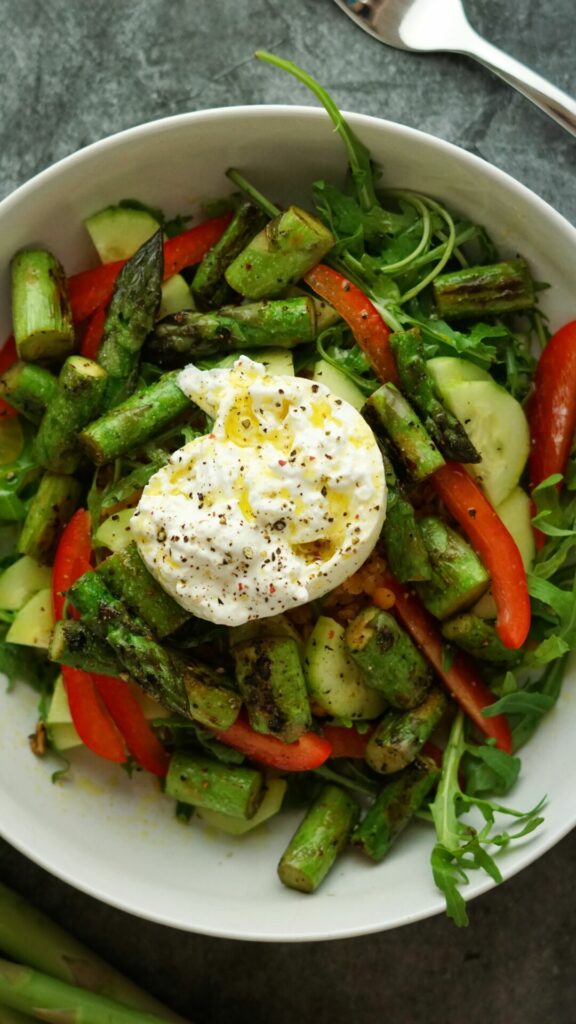 Spargel-Linsen-Salat