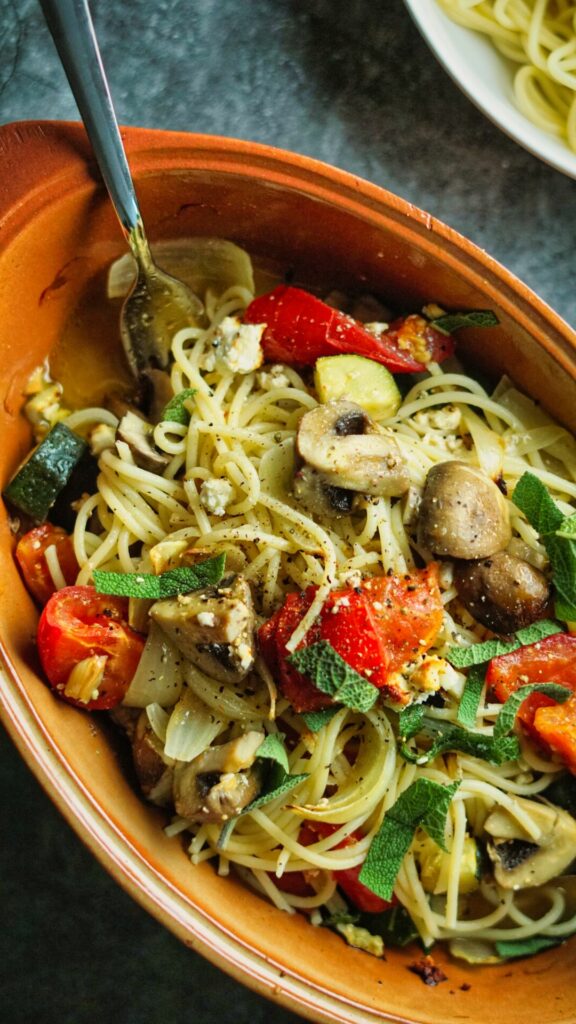 Pasta aus dem Ofen