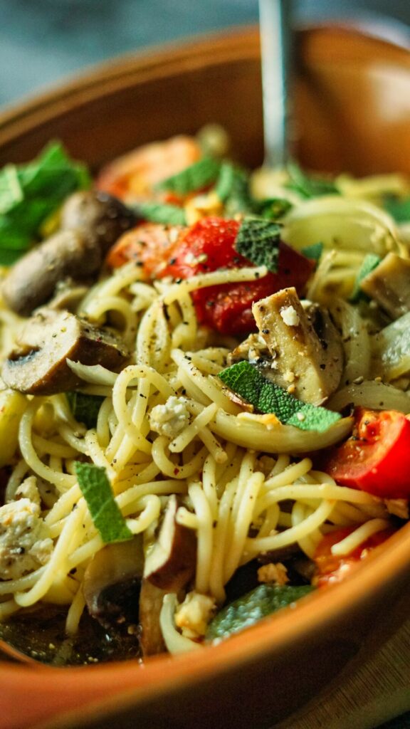 One-Pot-Pasta aus dem Ofen