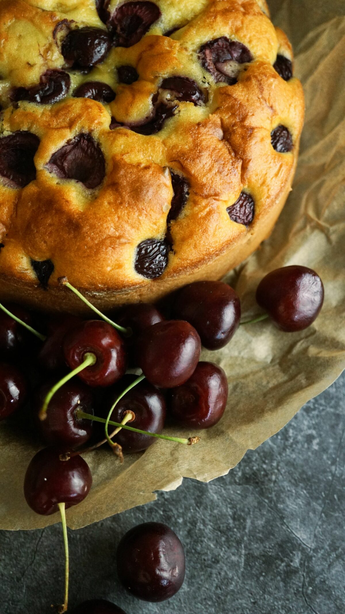saftiger Kirschkuchen aus der Springform