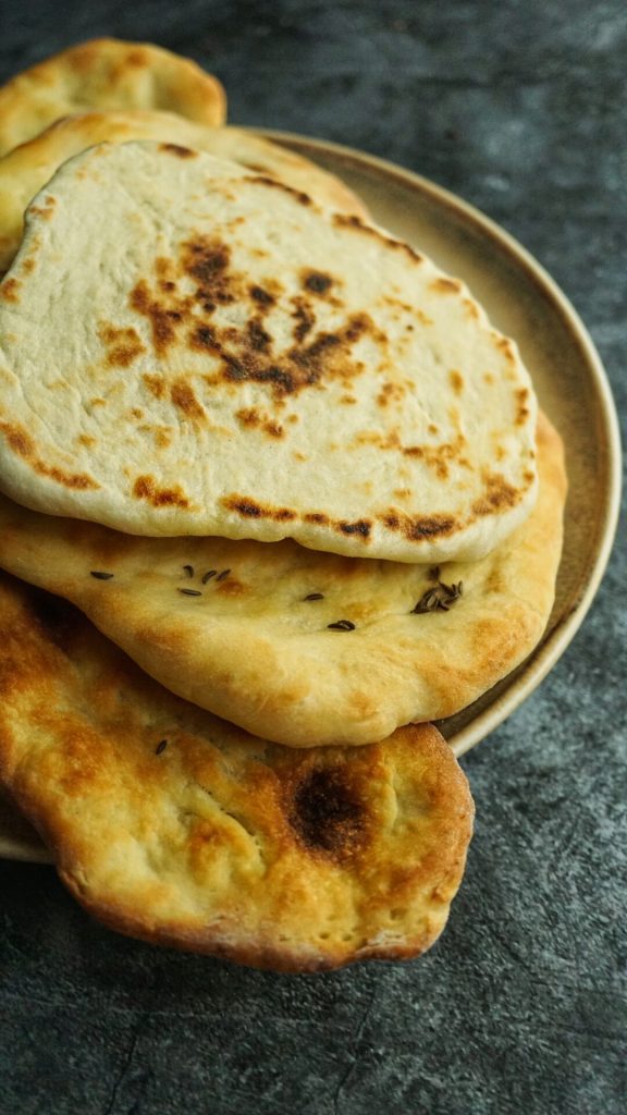 Naan-Brote