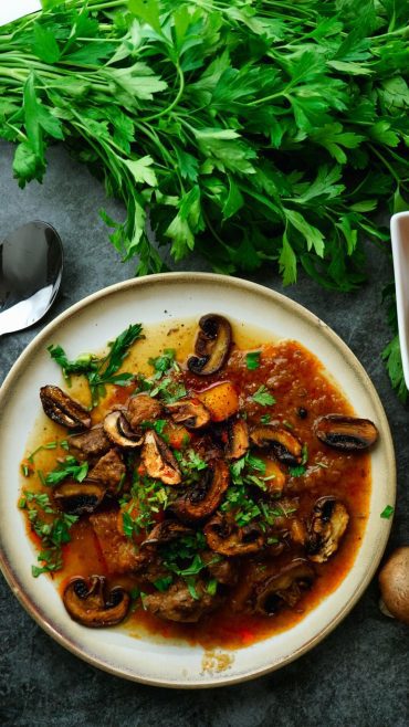 Gulasch mit Kürbis