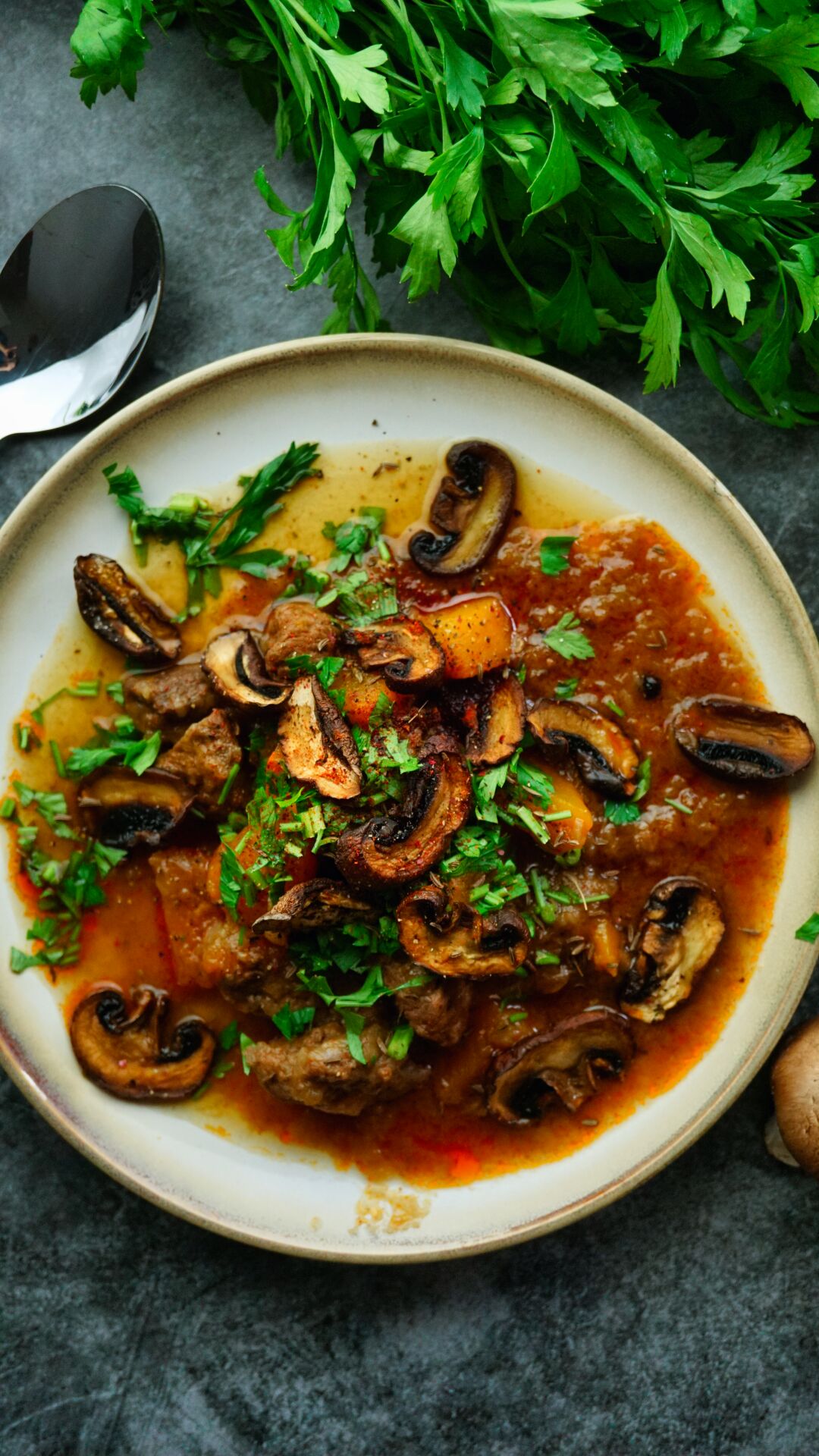 Gulasch mit Kürbis