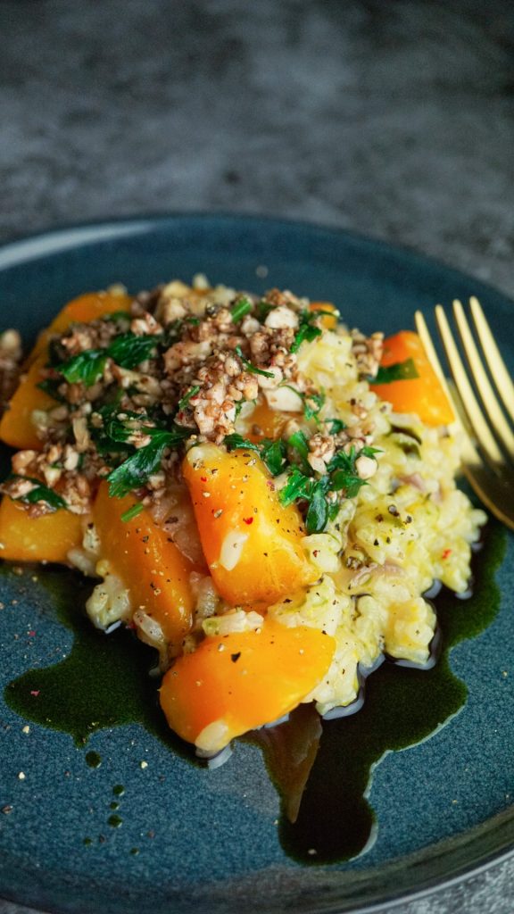 Risotto mit Kürbis