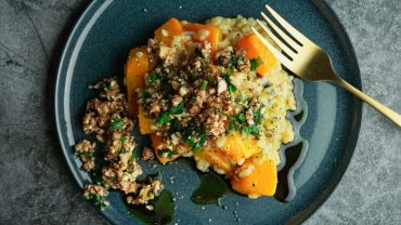 Kürbis Risotto Rezept