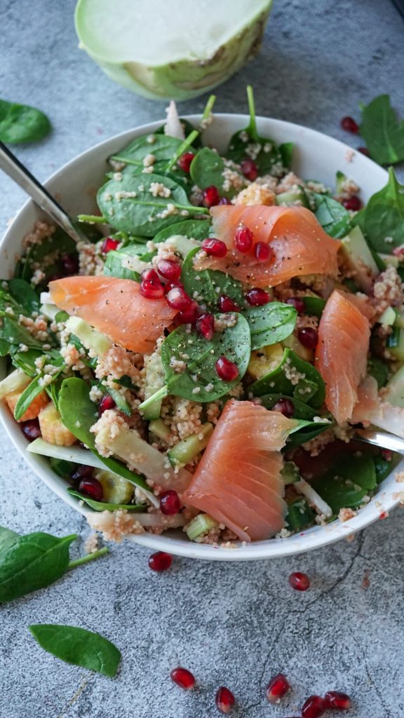 Couscous-Salat mit Granatapfel