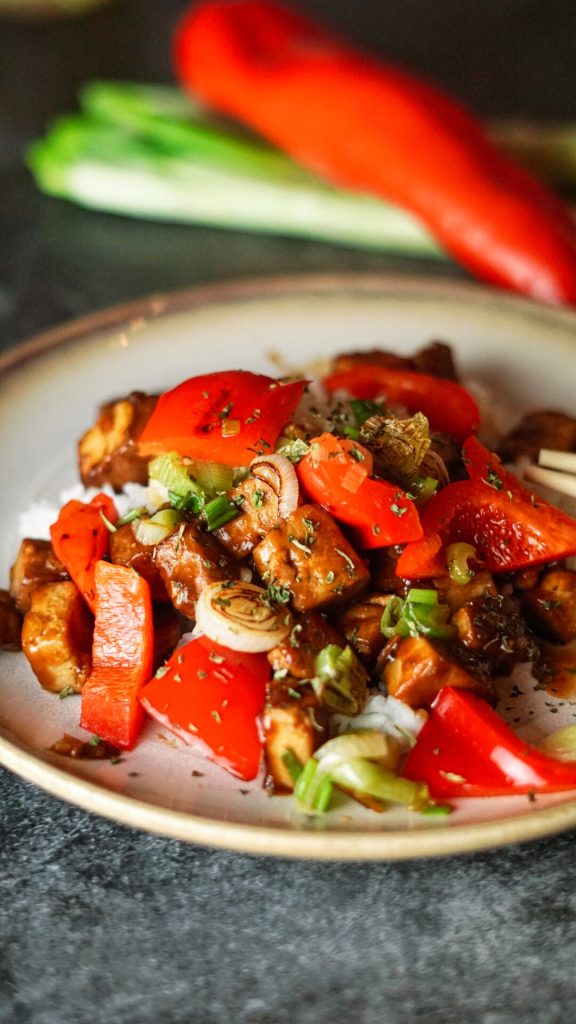 Sticky Tofu