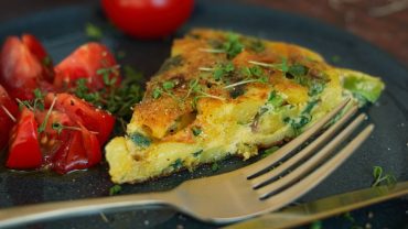 Rezept für Spanische Tortilla mit Mangold