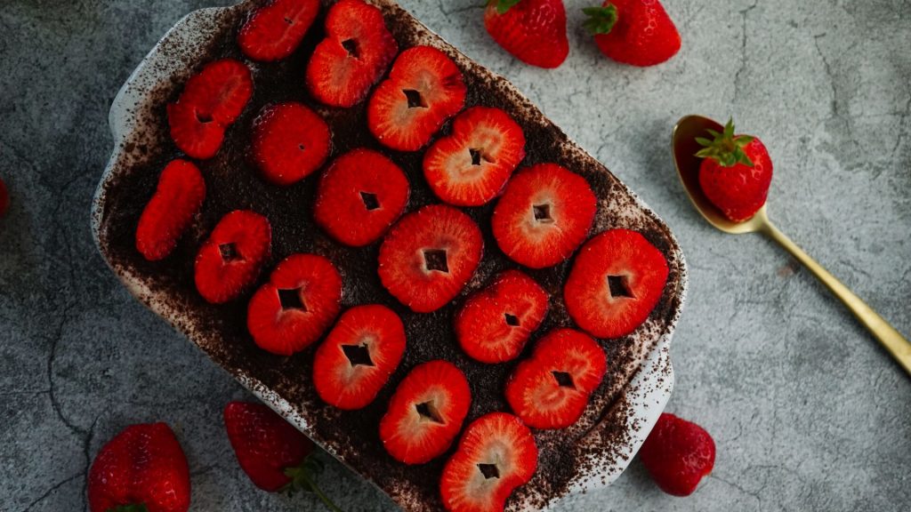 Erdbeer-Tiramisu ohne Ei