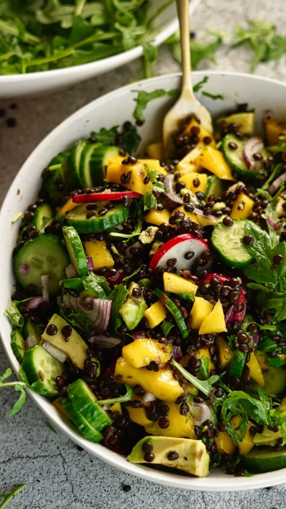 LInsensalat mit Mango