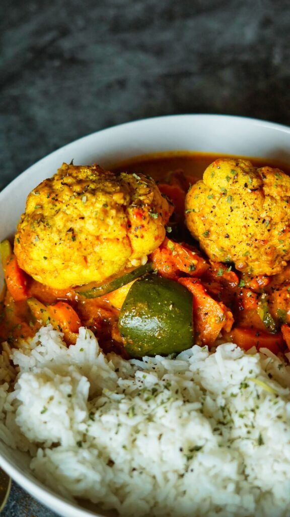 Indisches Karfiol-Curry mit Kokosmilch