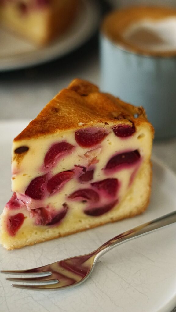 Kirschkuchen mit Topfen 