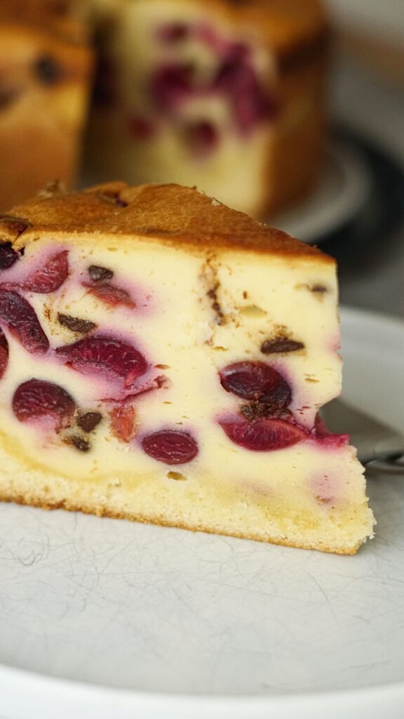 Quark-Kirschkuchen
