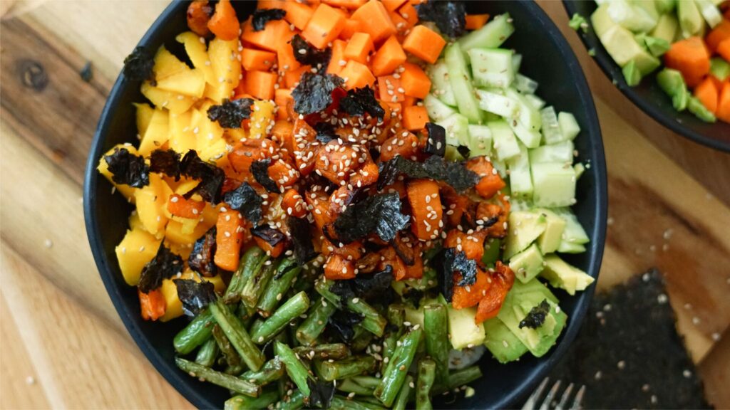 Vegane Sushi Bowl
