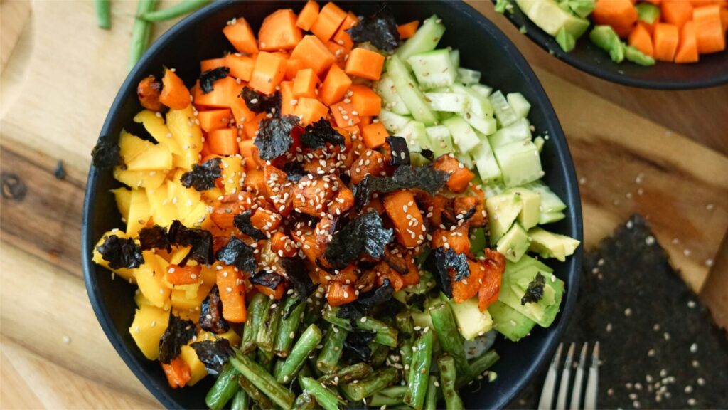 Vegane Sushi Bowl