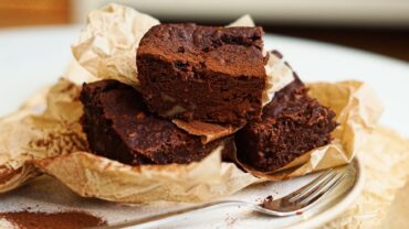 Glutenfreie Brownies aus Kidneybohnen