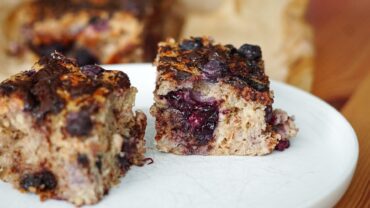 Bananen-Hafer-Kuchen ohne Zucker