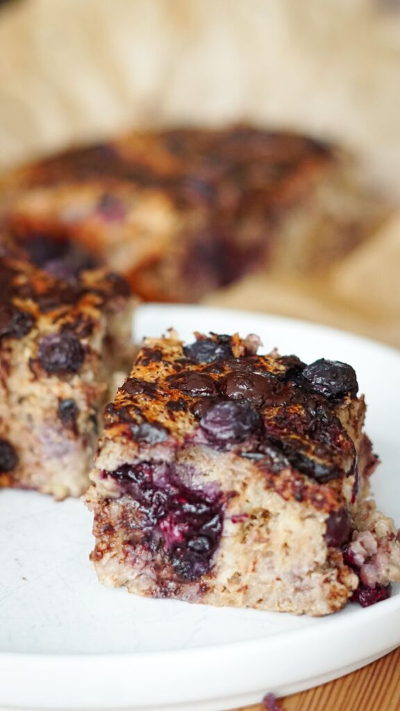 Bananen-Hafer-Kuchen ohne Zucker