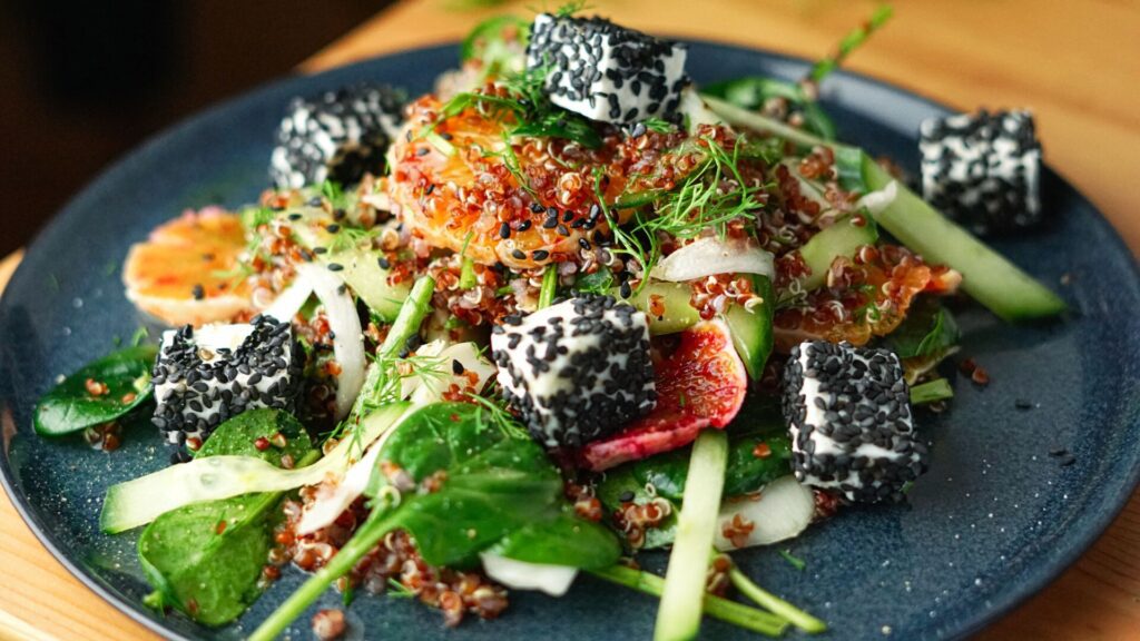 Salat mit Fenchel und Blutorangen