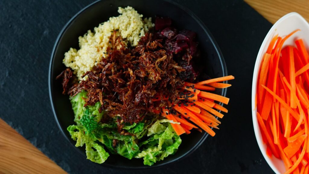 Crunchy Tofu-Hack-Bowl