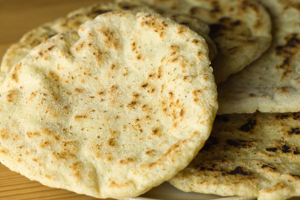 Glutenfreie Pita Brote