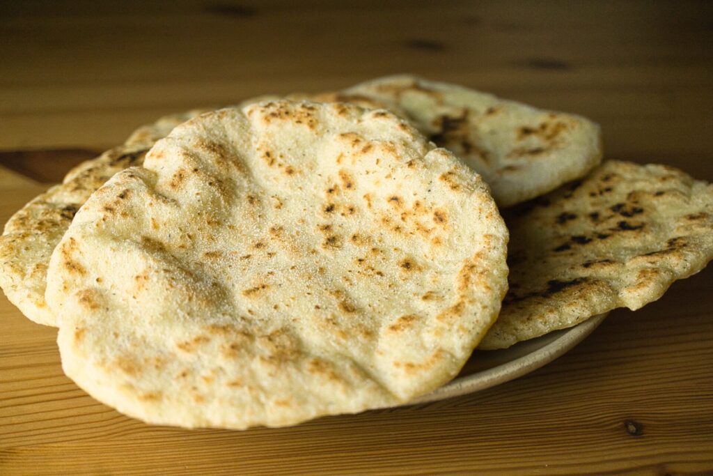 Glutenfreie Pita Brote