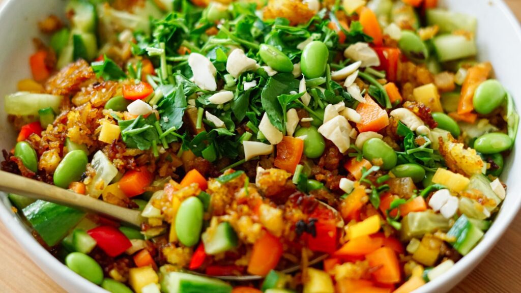 Crispy Rice Salad