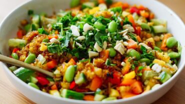 Crispy Rice Salad