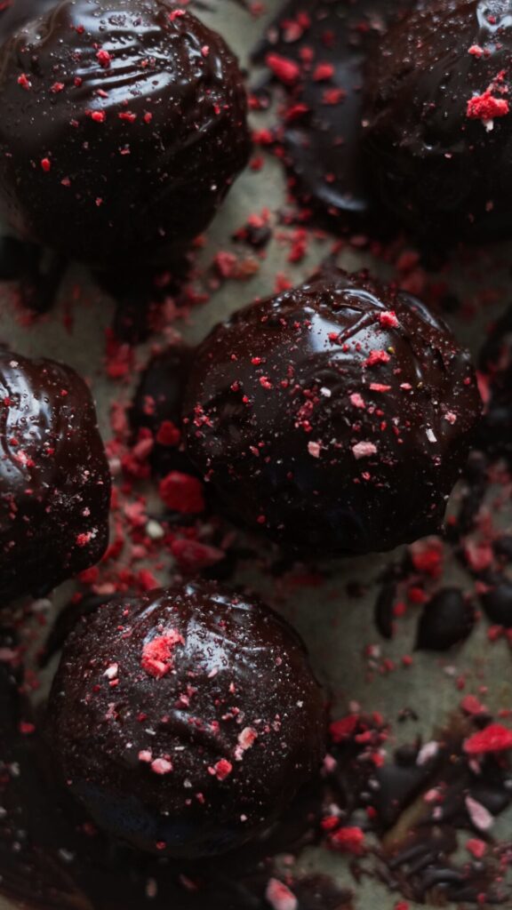 Energiebällchen mit Haferflocken