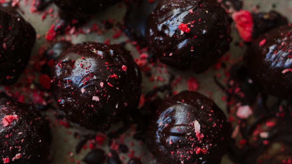 Energiebällchen mit Haferflocken