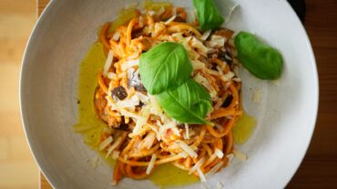 Pasta mit Ofengemüse