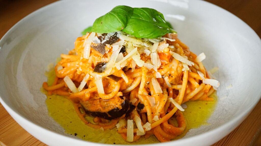 Pasta mit Ofengemüse