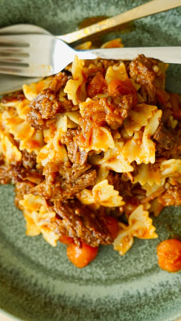 Pulled Beef Pasta