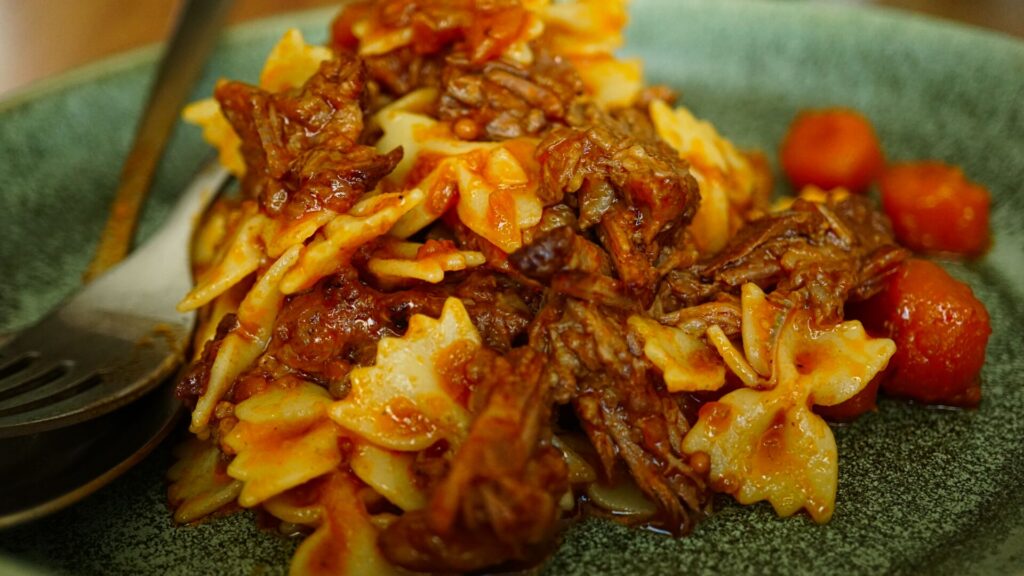 Pulled Beef Pasta