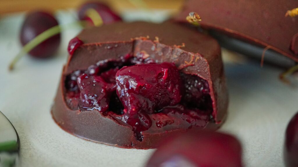 Kirsch-Schoko-Dessert