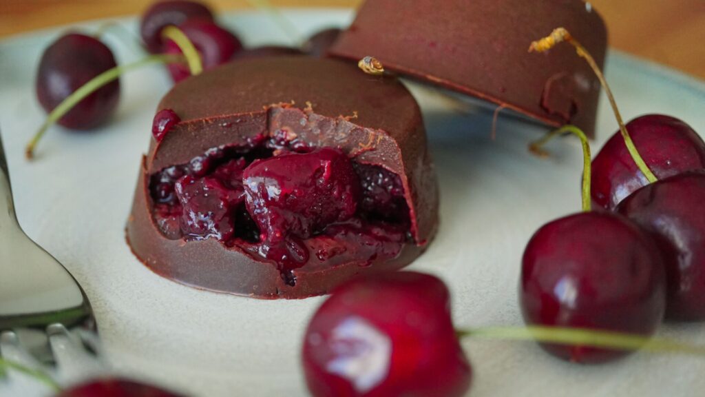 Kirsch-Schoko-Dessert